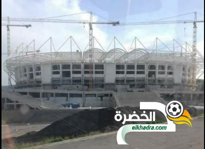 بالصور .. تقدم أشغال إنجاز ملعب تيزي وزو الجديد