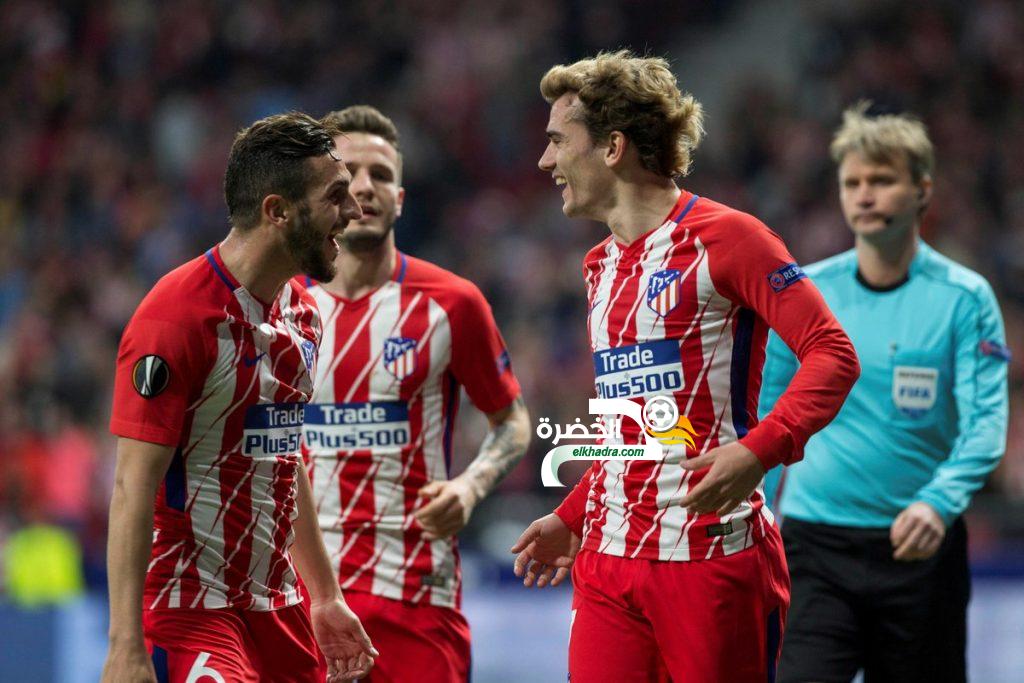 أتلتيكو مدريد يفوز على ضيفه سبورتينج لشبونة بثنائية نظيفة