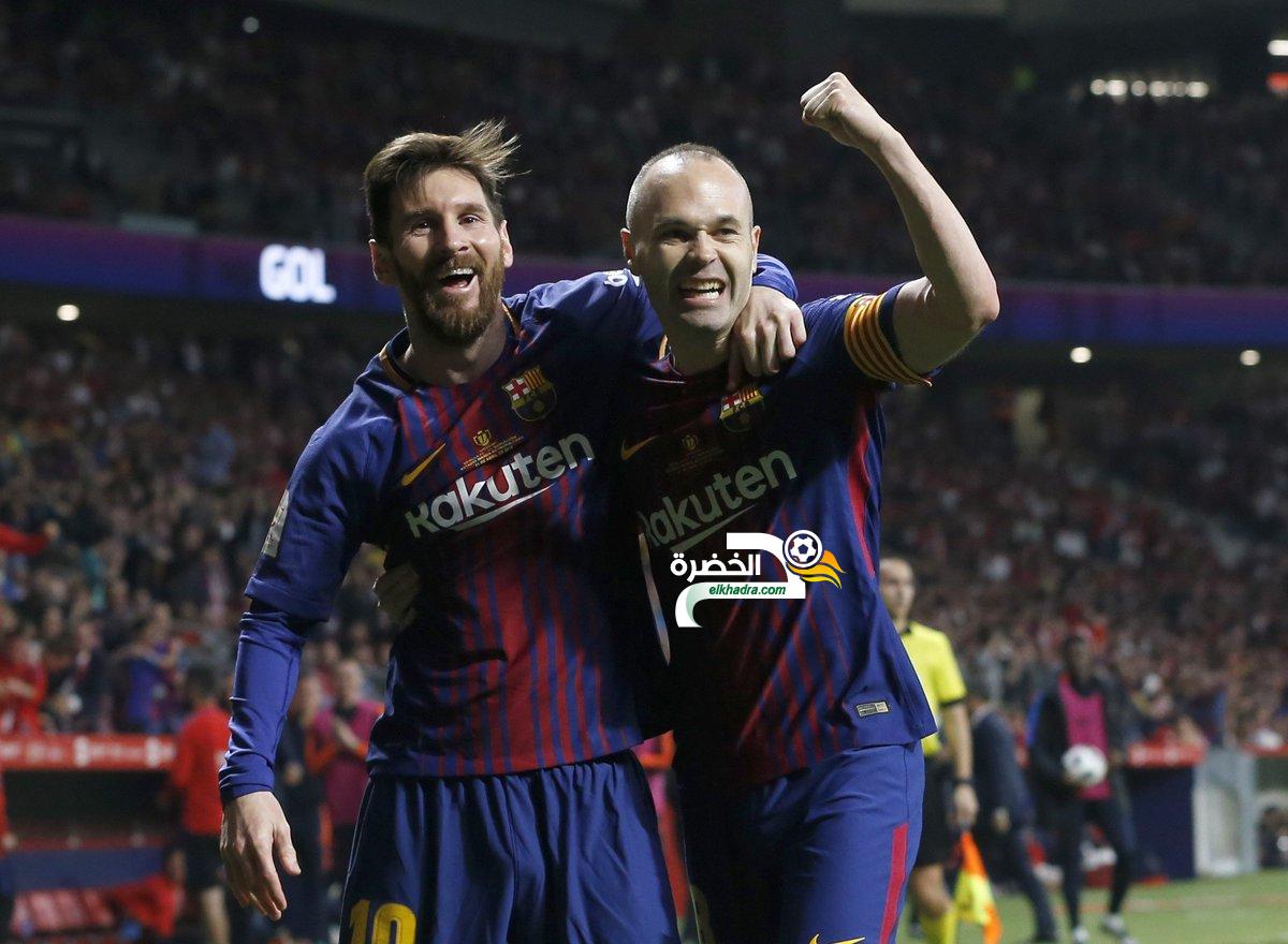 برشلونة يحرز كأس ملك إسبانيا بسحق إشبيلية بخماسية 14