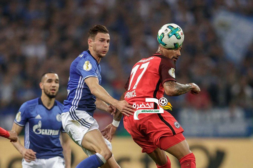 بن طالب و شالكه يودعان كأس ألمانيا علي يد فرانكفورت