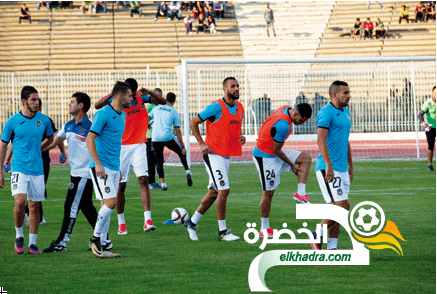 اخر تحضيرات وفاق سطيف قبل مواجهة تي بي مازمابي الكونغولي