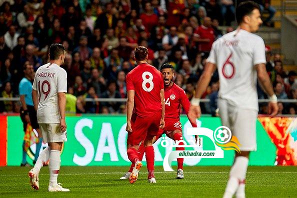 تونس تتعادل مع البرتغال ضمن استعدادت كأس العالم 19