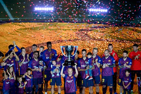 بالصور: برشلونة يفوز على ريال سوسييداد في ختام الدوري الإسباني
