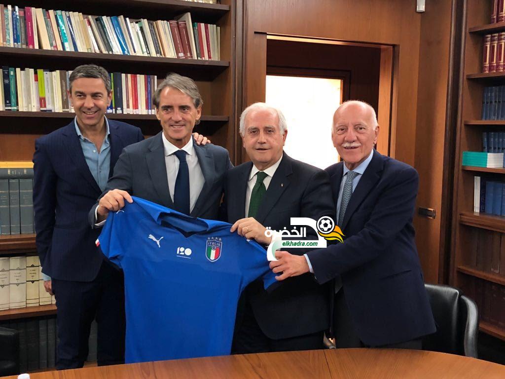 رسميا – روبرتو مانشيني مدربا لمنتخب إيطاليا حتي عام 2020