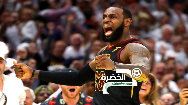 ليبرون جيمس يعادل رقم أسطورة “السلة” مايكل جوردان