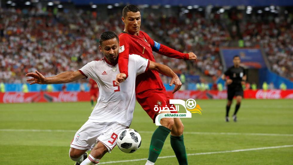 البرتغال تتعادل مع إيران وتنهي المجموعات في المركز الثاني!