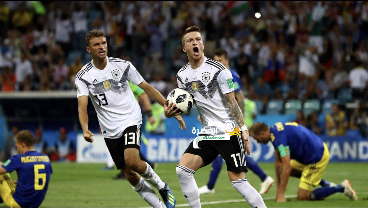 ألمانيا 2-1 السويد : توني كروز يقلب المباراة في الثواني الأخيرة 7