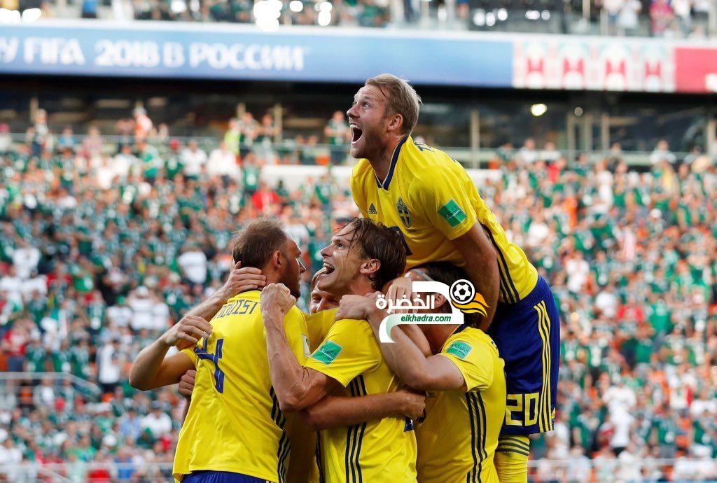 السويد تفوز وتتأهل مع المكسيك وأبطال العالم خارج كأس العالم!