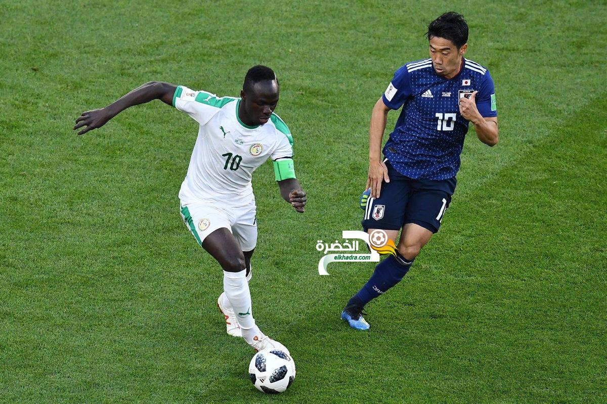 السنغال تتعادل مع اليابان ببطولة كأس العالم 1