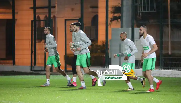 بالصور ..  تدريبات المنتخب الوطني تحضيرا لمباراة البرتغال الودية