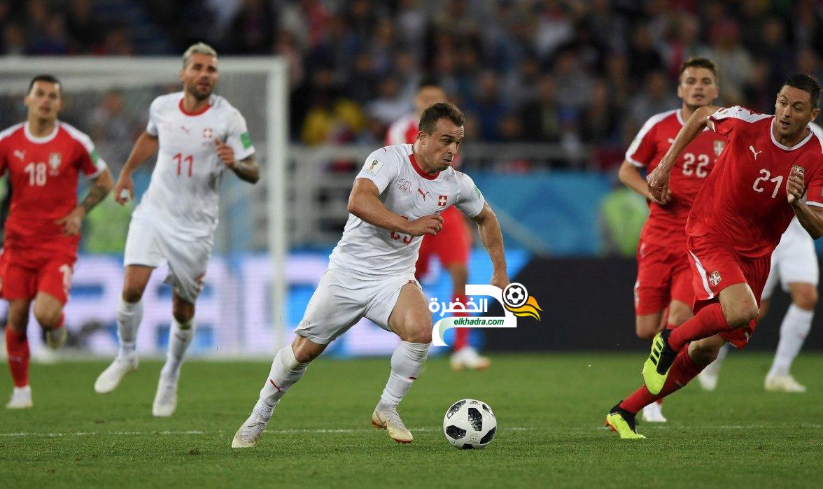 صربيا 1 -2 سويسرا : هدف قاتل من المتألق شاكيري 1