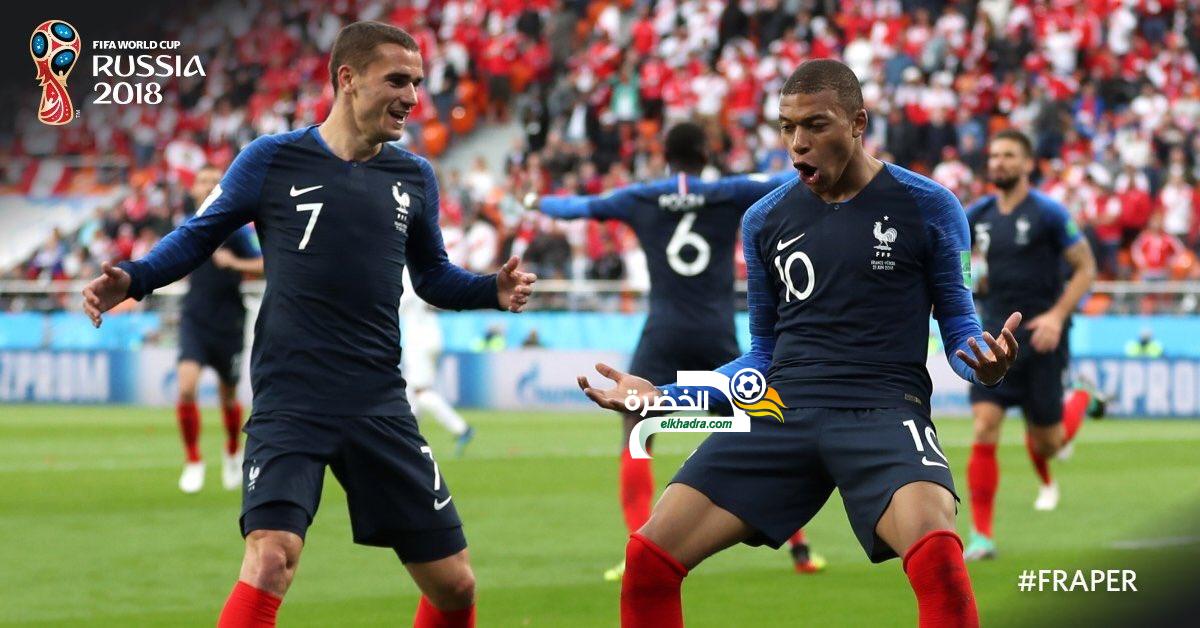 منتخب فرنسا يحجز مقعده في دور الـ16 بالفوز على بيرو 2