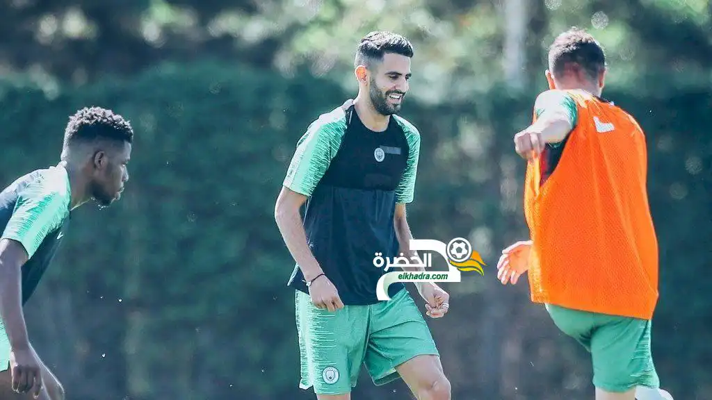 صور محرز في أول تدريباته مع مانشيستر سيتي