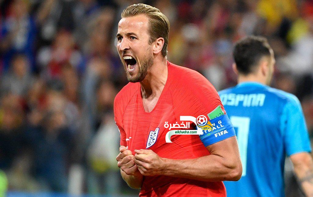 إنجلترا إلى ربع نهائي كأس العالم بعد التغلب على كولومبيا
