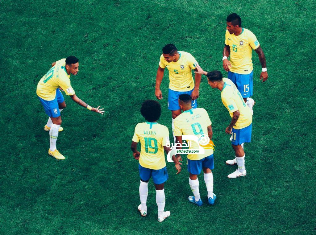 البرازيل إلى ربع نهائي كأس العالم بهدفين على المكسيك