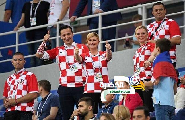 رئيسة كرواتيا تعلن عن مفأجاة حال الفوز بكأس العالم 1