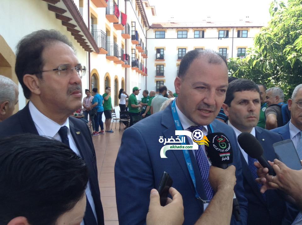الوزير حطاب :" الجزائر تدرس الترشح لاحتضان كأس العالم " 1