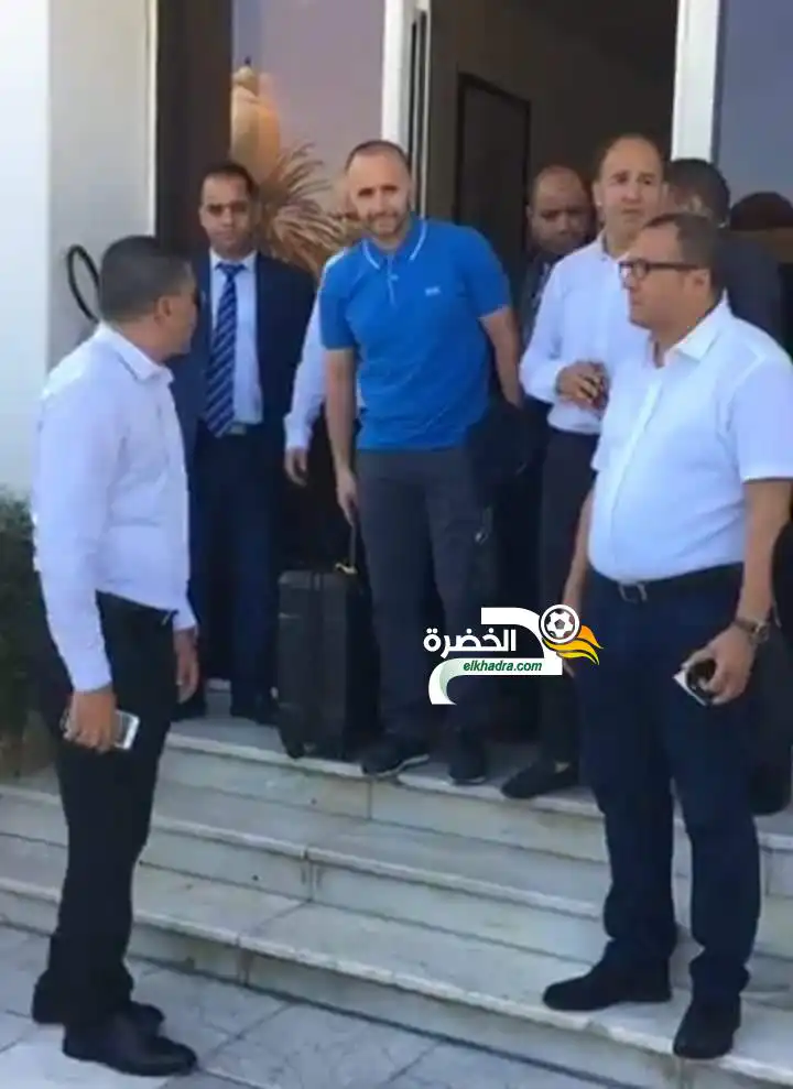 جمال بلماضي: “سعيد جدا بعودتي إلى بلدي”