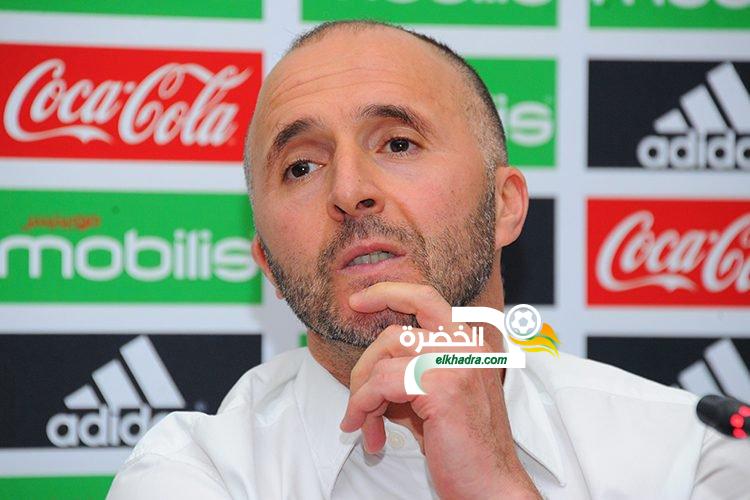 بلماضي يقرر إلغاء المباراة الودية ضد منتخب الكونغو