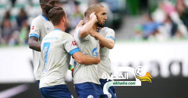 بن طالب هداف وشالكه يسقط أمام مضيفه فولفسبورج 9