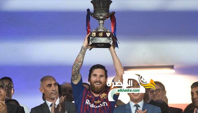 برشلونة يهزم إشبيلية ويتوج بالسوبر الاسباني للمرة الثالثة عشر