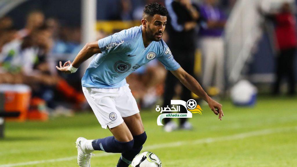 محرز اساسي مع مانشستر سيتي ضد ليفربول في قمة البريمرليغ