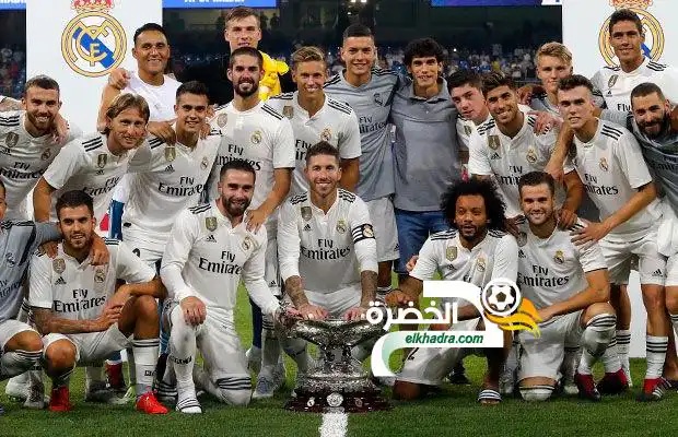 ريال مدريد يتوج بكاس سانتياجو بيرنابيو الوديه للمرة ال28 في تاريخه
