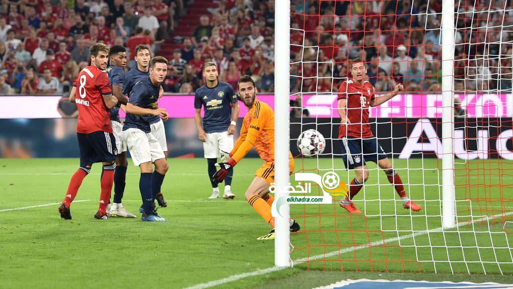 بايرن ميونخ يفوز وديًا على مانشستر يونايتد