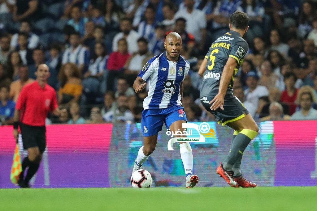 ياسين براهيمي مهدد بعقوبات قاسية من الاتحاد البرتغالي