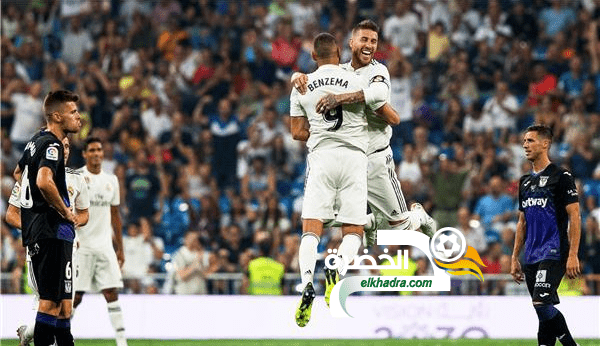 ريال مدريد يفوز على ضيفه ليجانيس برباعية