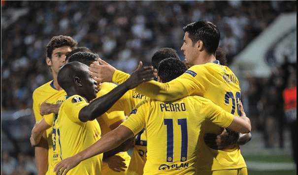 تشيلسي يفوز على باوك اليوناني في الدوري الأوروبي