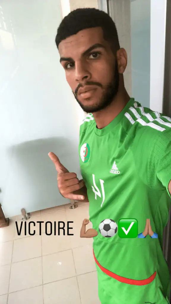 عبد الجليل مدافع غرناطة الاسباني ” سعيد وفخور بحمل ألوان المنتخب الجزائري “