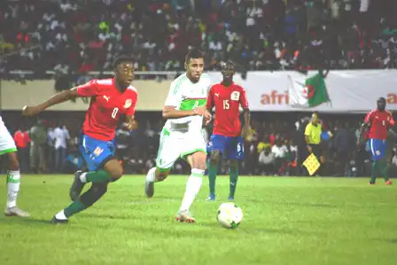 المنتخب الجزائري يسقط في فخ التعادل أمم نظيره الغامبي