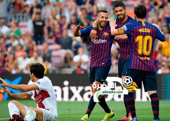برشلونة يحقق انتصارا كاسحا على هويسكا بثمانية 10