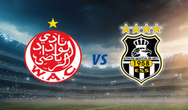 القنوات الناقلة للمباراة وفاق سطيف والوداد الرياضي اليوم 14/9/2018