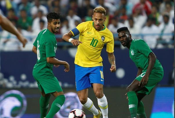 البرازيل تفوز على السعودية ضمن منافسات بطولة "سوبر كلاسيكو" 1