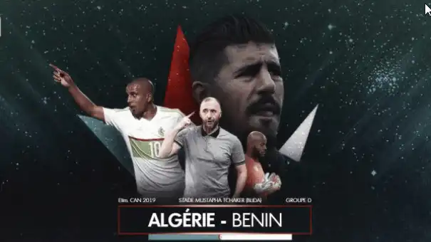 القنوات الناقلة لمباراة الجزائر والبنين اليوم 12-10-2018 Algérie – Bénin