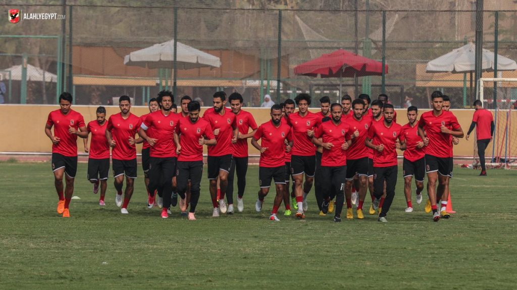 بالصور .. تدريبات الأهلي استعدادا لوفاق سطيف في نصف نهائي دوري أبطال افريقيا