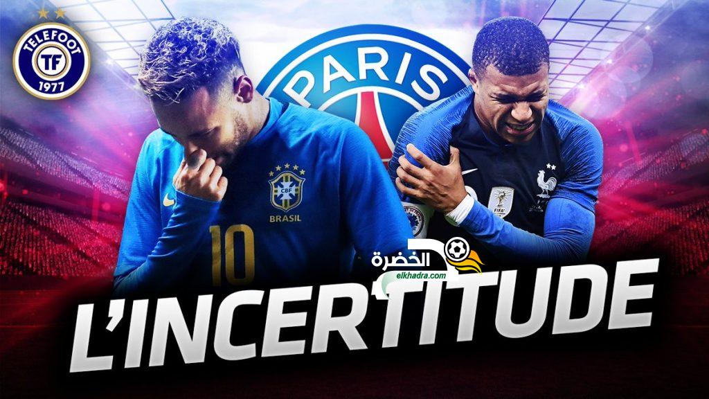 نيمار ومبابي سيخضعان لفحص طبي جديد