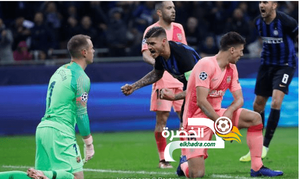 إنتر ميلان يقتنص تعادلًا ثمينًا أمام ضيفه برشلونة