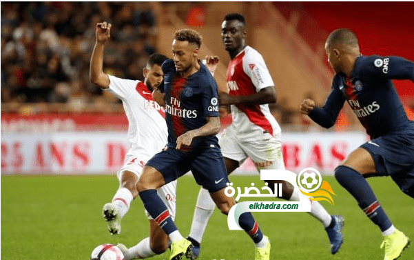 البي إس جي يسحق مضيفه موناكو برباعية