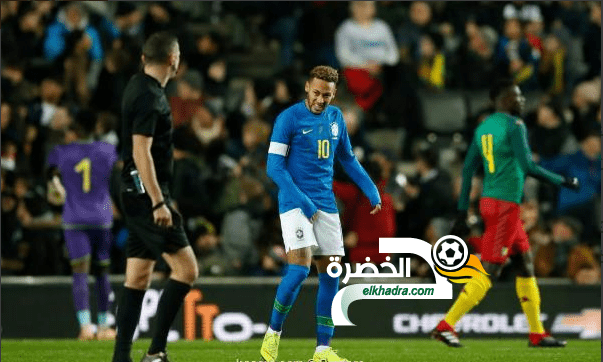 البرازيل تفوز على الكاميرون وديا