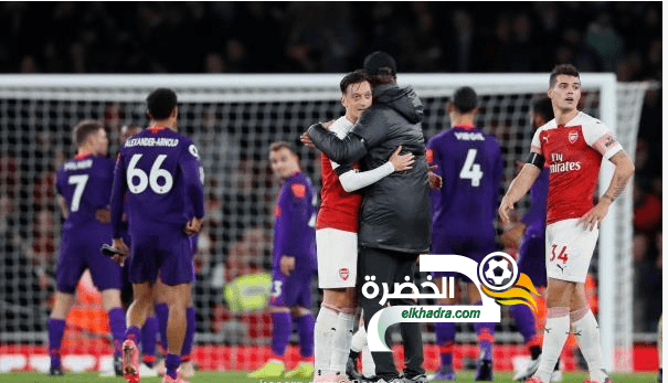 ليفربول يتعادل مع آرسنال على ملعب “الإمارات”