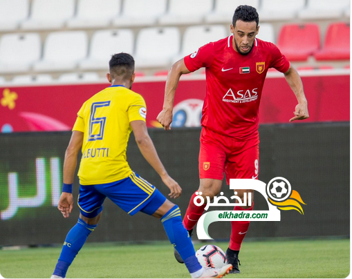 بن يطو هداف امام الظفرة في الدوري الإماراتي 1