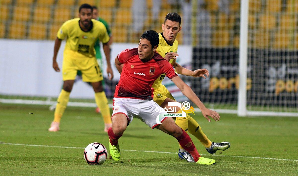 الوصل الإماراتي يتجاوز الأهلي المصري ويتأهل إلى ربع نهائي البطولة العربية 17
