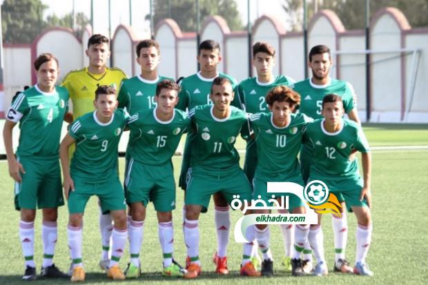 المنتخب الوطني لاقل من 15 عاما يتلقى هزيمة ثقيلة امام نظيره المغربي 1