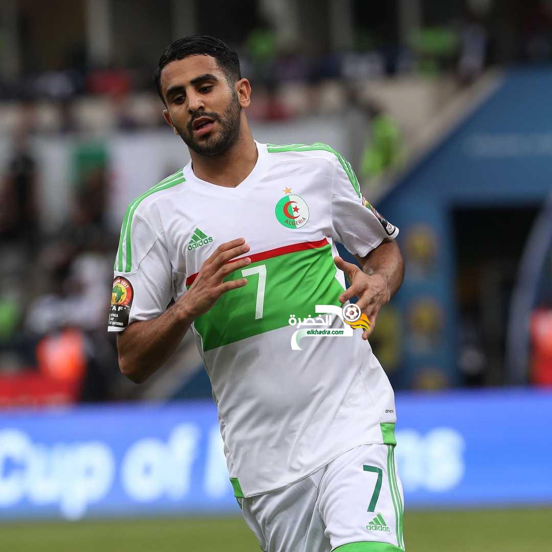 محرز صنع 27 هدفا في 30 مباراة رسمية له بقميص "الخضر" 1