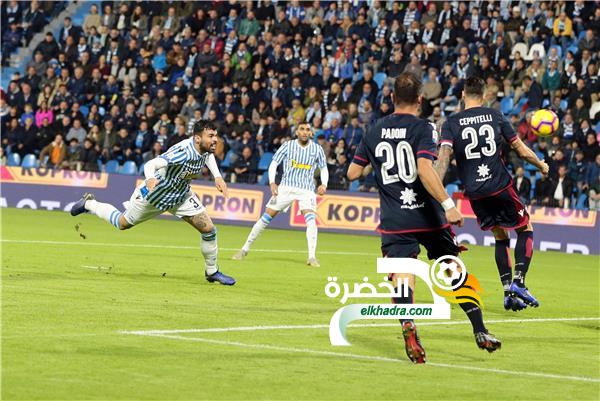 محمد فارس اساسي وسبال يتعادل أمام ضيفه كالياري