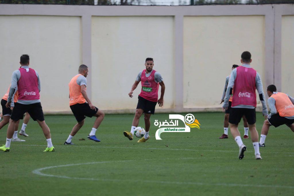 بلماضي يفكر باشراك بلايلي وبن ناصر اساسين في مباراة الطوغو