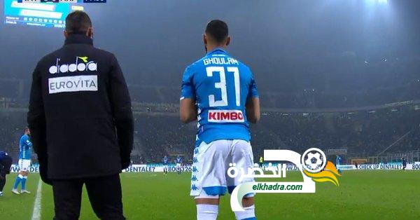 غولام احتياطي امام يوفنتوس في نهائي كاس ايطاليا 19